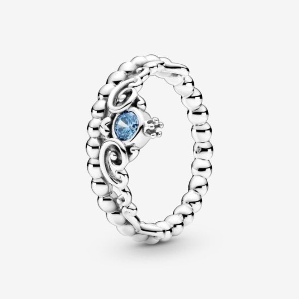Δαχτυλίδι μάρκας Disney Pandora Greece Cinderella Blue Tiara