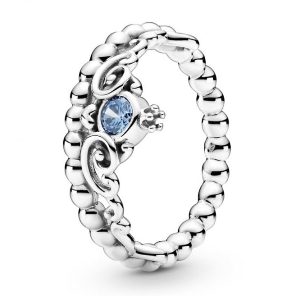 Δαχτυλίδι Disney Pandora Greece Cinderella Blue Tiara
