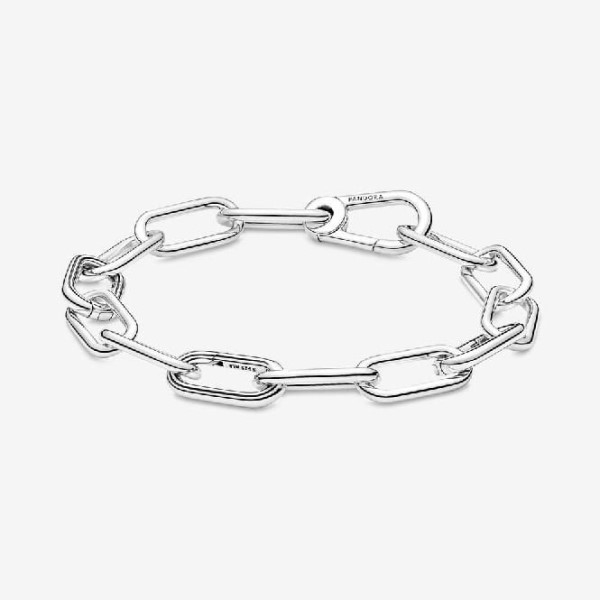 εμένα ασημί μάρκας Pandora Greece Link αλυσίδα βραχιόλι