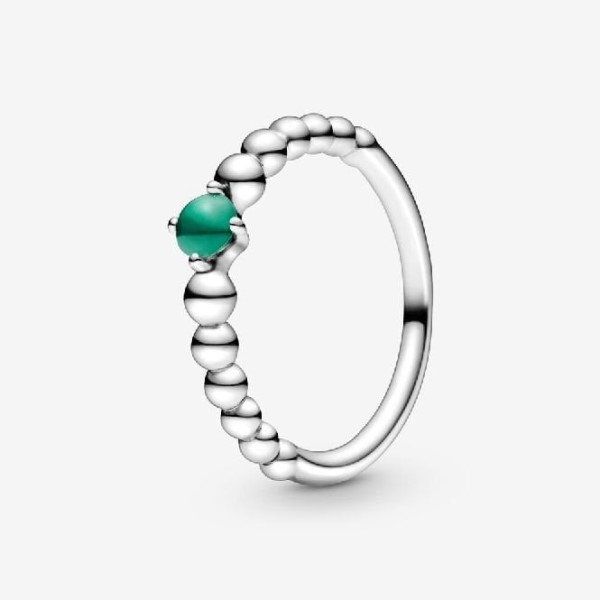 δαχτυλίδι May Birthstone με χάντρες μάρκας Pandora Greece