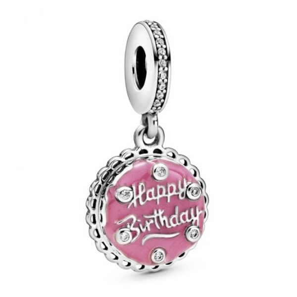 ροζ τούρτα γενεθλίων Dangle Charms Pandora Greece