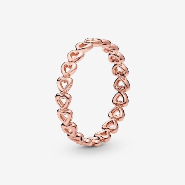 δαχτυλίδι Rose Pandora Greece Band Of Hearts