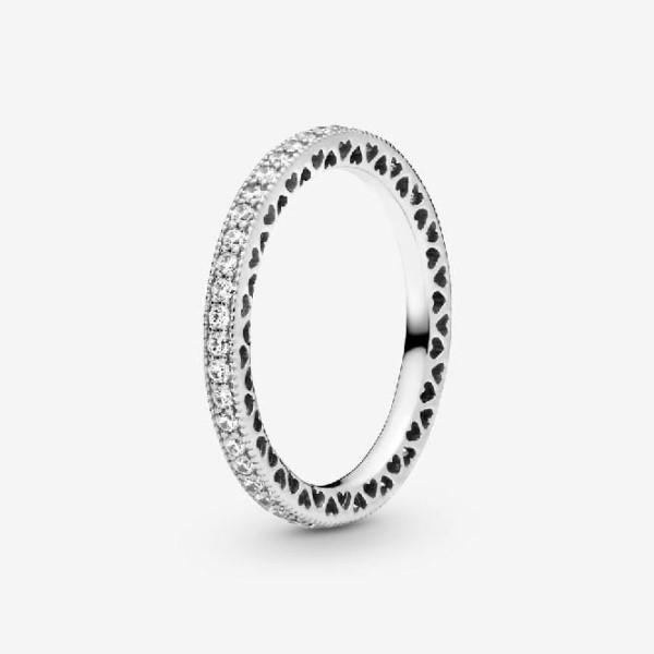 δαχτυλίδι Sparkle & Hearts Pandora Greece